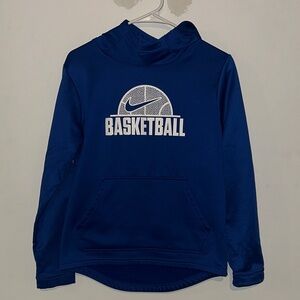 Nike Kids Blue Basketball Hoodie
